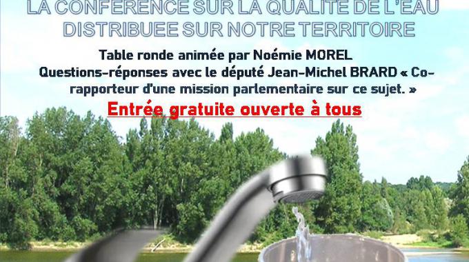 Qualité de l'eau : Conférence ASB