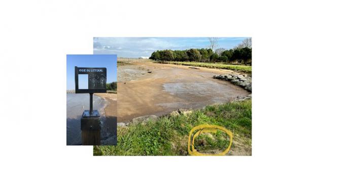 Littoral : Vigie vandalisée !!