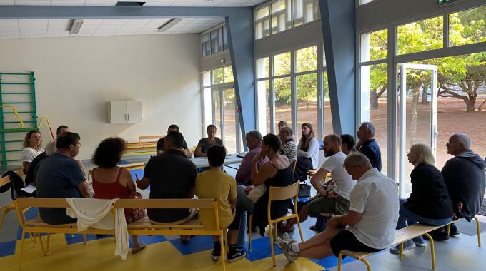 Réunion de Quartier : Pierre Attelée